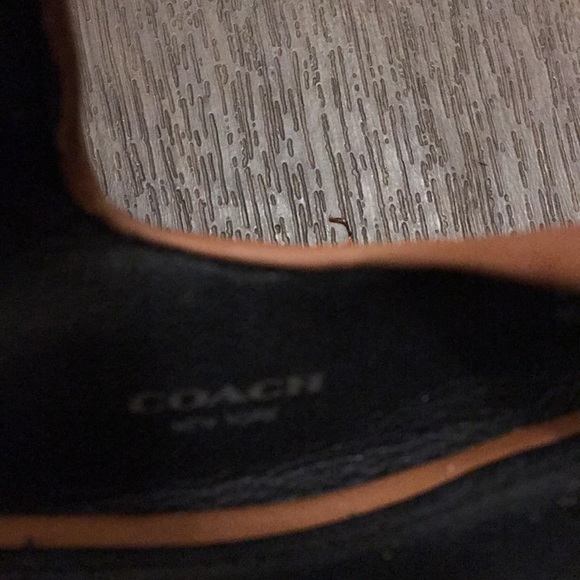 Coach Womens High Espadrille Wedge brown Sandal - Picture 5 of 9